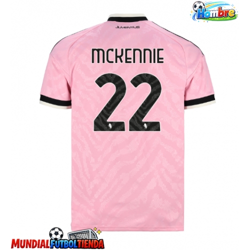 Camiseta Juventus Weston McKennie #22 Segunda Equipación Replica 2026-27 mangas cortas